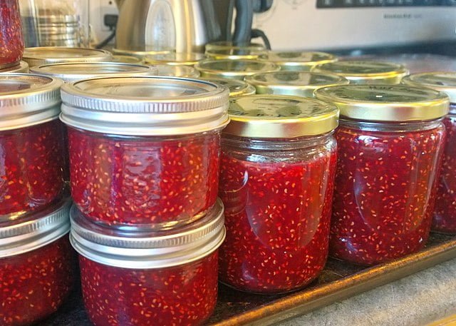 many jars of raspberry jam 19778995921