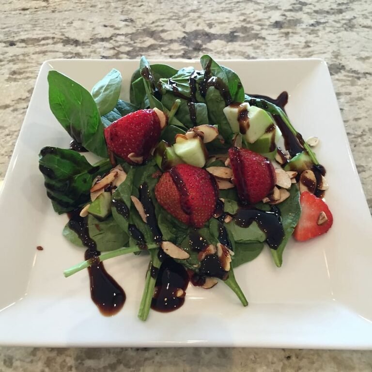 Freshly Picked Strawberry Spinach Salad Recipe