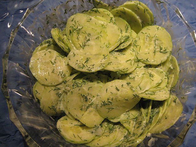 Refreshing Cucumber Dill Salad