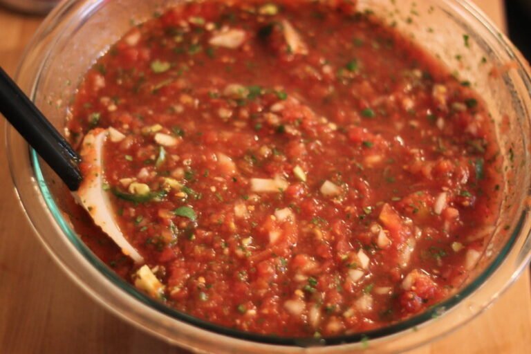 Homemade Salsa Recipe for Canning