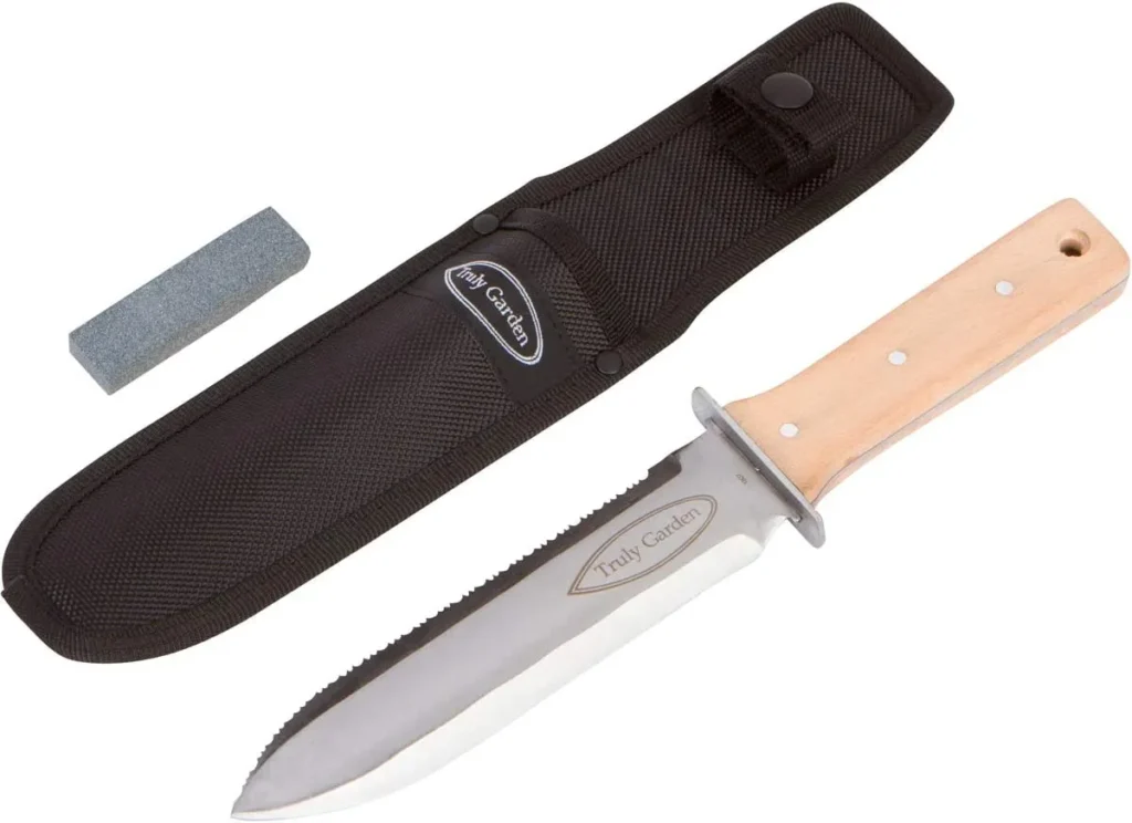 truly garden hori hori knife